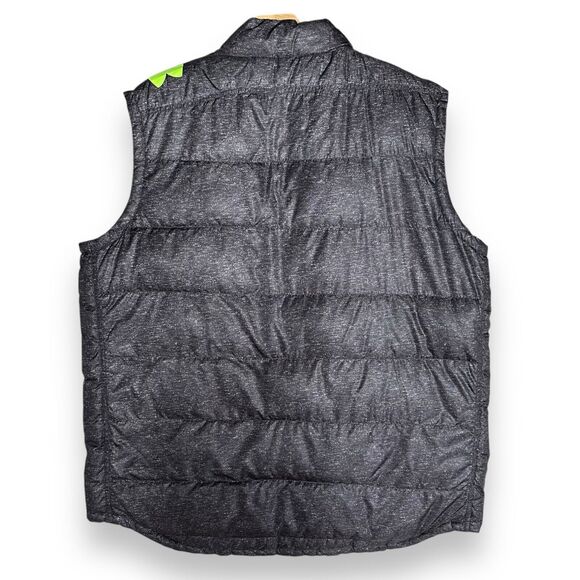 Under Armour Puffer Vest 700 Fill Down Mens Sz 2XL XXL Reversible Logo Warm UA - Picture 12 of 14